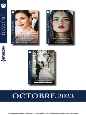 cover image of Pack mensuel Diademe--6 romans (Octobre 2023)